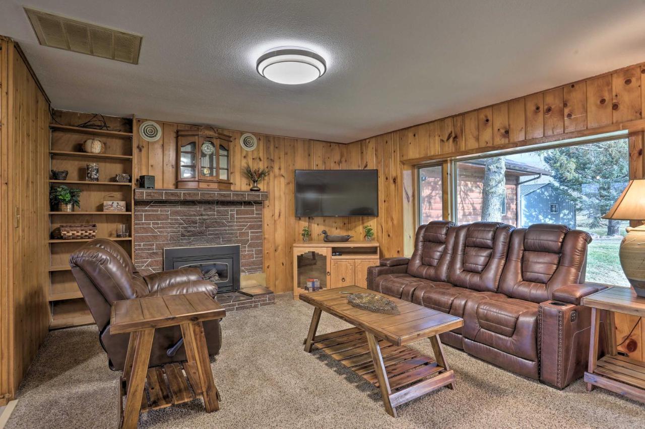 Rustic Spearfish Cabin On 12-Acre Trout Farm מראה חיצוני תמונה