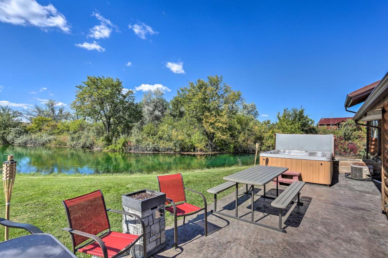 Rustic Spearfish Cabin On 12-Acre Trout Farm מראה חיצוני תמונה