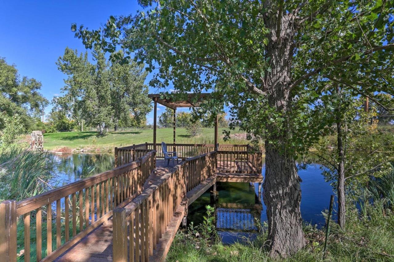 Rustic Spearfish Cabin On 12-Acre Trout Farm מראה חיצוני תמונה