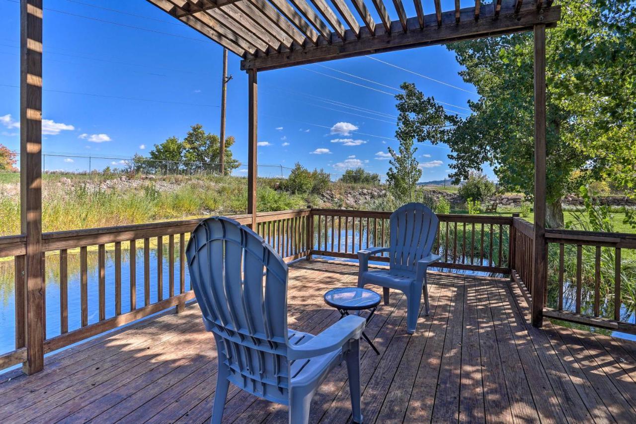 Rustic Spearfish Cabin On 12-Acre Trout Farm מראה חיצוני תמונה